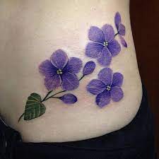 Beautiful Violet Tattoo Designs And Ideas Tattooadore Violet Tattoo Purple Flower Tattoos Purple Tattoos