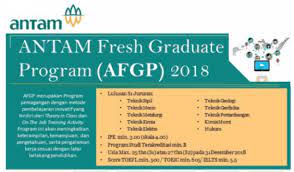 Program rekrut fresh graduate batch 2 2021. Lowongan Kerja Terbaru Bumn Antam Fresh Graduate Program Afgp 2018 Departemen Teknik Geofisika