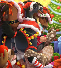 Rule 34 - Animal Genitalia Animal Penis Animal Pussy Anus Christmas  Christmas Clothing Christmas Headwear Clothing Equid Equine Equine  Genitalia Equine Penis Equine Pussy Erection Female Feral Fur Genitals  Headgear Headwear Hi