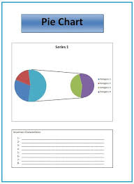 Pie Chart Templates 4 Printable Pdf Excel Word