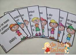 Estas Son Algunas Tarjetas Con Preguntas Biblicas Que Hice Para Jugar Con Los Ni Biblia Para Ninos Estudios Biblicos Para Ninos Lecciones Para Ninos Cristianos