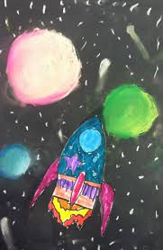 First Grade Students Were Introduced To Chalk Pastels For The First Time A Week Ago And Boy Did They Do A Great Job First We Pra Art Space Art Homeschool Art