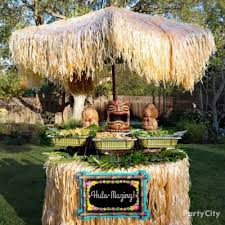 These tropical island backdrops and backgrounds create a beautiful foundation for all of your other tropical island party decorations! Luau Party Raffia Decorating Ideas Luau Decorations Hawaiian Party Decorations Luau Theme Party