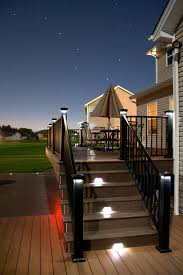 Black Aluminum Deck Railing Black Aluminum Deck Stair Rails Deck Lighting Deck Stair Railing Deck Posts