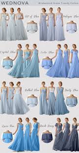 Shades Of Blue Bridesmaid Dresses Chiffon Long All Under 100 Wedding Wedding Bridesmaids Dresses Blue Blue Bridesmaid Dresses Bridesmaid Dresses Blue Shades