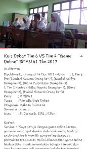 Istana menegaskan tidak tunda pilkada. Kuis Debat Tim 6 Vs Tim 2 Game Online Sman 41 Thn 2017