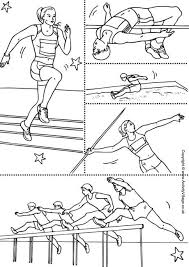 The advantage of transparent image is that it can be used efficiently. Athletics Collage Colouring Page Sports Coloring Pages Summer Olympics Olympics Activities