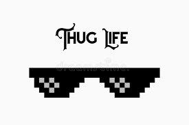 Jul 22, 2020 · the dreaded 'white lady' meme nickname explained by suzy weiss. Thug Life Meme Pixel Glasses Icon Sunglasses Hip Hop Joke Icon Prank Thug Life Stock Vector Illustration Of Boss Cool 152284370