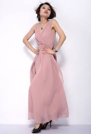 Pale Pink Dresses For Women Sd18 Light Pink Soft Sleeveless Long Dress Women S High Quality Women Long Dresses Sleeveless Long Dress Womens Dresses