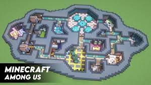 Minecraft Among Us The Skeld Map Among Us In Minecraft World Download Youtube