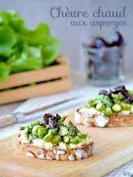 Tartine De Chevre Chaud Aux Asperges Poelees Recettes De Cuisine Chevre Chaud Recette