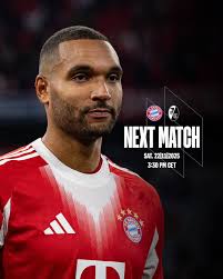 PRÓXIMO JOGO BAYERN MUNIQUE 🆚 FRIBURGO 📆 Sábado, 22 de novembro de 2025 ⏰  Às 14h30 GB, 14h30 PT, 15h30 ES 🏆 Bundesliga