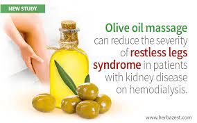 Olive Oil Massage Can Reduce The Severity Of Restless Legs Syndrome
