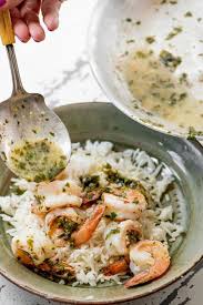 Spicy Lemon Shrimp Over Rice Like A Cleaner Fresher Shrimp Scampi And A Great Quick And Easy Weeknight Me Easy Weeknight Meals Shrimp Over Rice Recipe Food