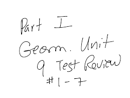 Maybe you would like to learn more about one of these? Geometry Unit 9 Test Review Part 1 1 7 Math Geometry Polygons Showme