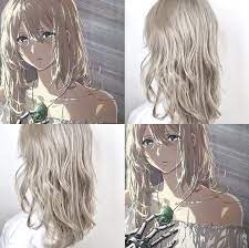 髪型 髪色 派手髪 コスプレ cosplay 透明感 グラデーションカラー インナーカラー ハイライトカラー ブラウン ベージュ グレージュ アニメ anime キャラクター character ハイライトカラー グラデーション カラー 冬 髪型