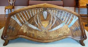 Lit Aube Et Crepuscule D Emile Galle Musee De L Ecole De Nancy Art Nouveau Furniture Art Nouveau Interior Art