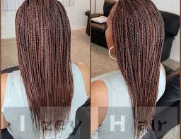 Discover these gorgeous braided updos & you'll quickly become the belle of every ball. Long Individuals Box Braids Color 30 And 33 Las Vegas Nv