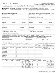 Legal client intake is a necessity for every law office. 19 Client Intake Form Law Firm Pdf Free To Edit Download Print Cocodoc