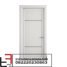 15 desain pagar besi minimalis terindah 2019 pintu pagar stainless steel adalah furniture yang bagus banget untuk dipilih sebab pintu pagar ini tidak hanya sekedar memberi perlindungan ekstra. Pintu Rumah Minimalis Modern Warna Cat Putih Pj 178 Kusen Pintu Jepara