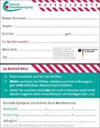 We did not find results for: Anfallskalender Internationaler Notfallausweis Und Notfallkarte Deutsche Epilepsievereinigung