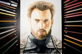 I have to say, even though this was a quick one, two. Drawing Of Captain America Infinity War By Drawitmild Marvelstudios