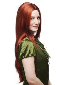 Waves quickly became one of the most desired hairdos, and that is thanks to the effect they have. Extremely Long Lady Fashion Wig Straight Middle Parting Ruby Red 75 Cm Sexy 70s Look Peluca