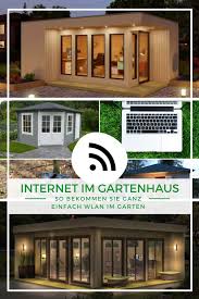 Ein großer garten macht regelmäßig viel arbeit. Internet Im Gartenhaus So Bekommen Sie Wlan Im Garten In 2021 Gartenhaus Haus Garten