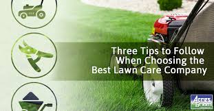 We offer many services for lawn care, including all of the following: Three Tips To Follow When Choosing The Best Lawn Care Company I Acres Of Green