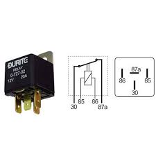 12 volt 12v dc relay 2 pole base led generator finder 8 pin relay latching latch. Durite Relay Latching 25 Amps 12 Volt Cd1 0 728 02