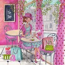 Soloillustratori Caroline Bonne Muller Cartita Design Immagini Buon Compleanno Ragazze Illustrazioni