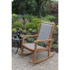 Outdoor Interiors Eucalyptus Rocking Chair Outdoor Rocking Chairs Patio Rocking Chairs Rocking Chair