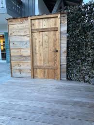 Altholztur Holztur Aussen Holz Holztur