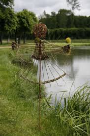 Realisations Marie Jo Maraquin Artisan Vannier Loiret France Epouvantail De Jardin Fantaisie De Jardin Idees Jardin