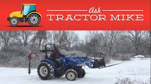 I drive it through a snowstorm back to cali. When Should I Engage 4wd On My Tractor And When Is It Important To Disengage Youtube