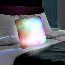 Light Up Pillow With Slow Change Led Mood Lighting Item 11706 Imprintitems Com Custom Printed Promotional Products