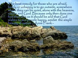 The Best Remedy For Those Who Are Afraid Anne Frank Glimpses Of Heaven