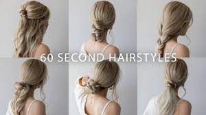 Bangs look pretty and youthful, while layered hair can allow you to thin out thick hair or add fullness to fine hair. 6 Quick Easy Hairstyles Cute Long Hair Hairstyles Youtube
