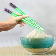 Chopsabers Light Up Lightsaber Chopsticks