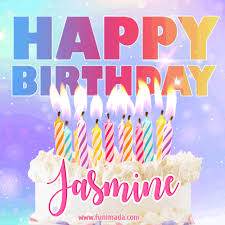 Jun 08, 2021 · kim kardashian shared two images to her kkw beauty instagram page on tuesday to celebrate national best friend's day. Happy Birthday Jasmine Gifs Download Original Images On Funimada Com