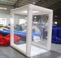 Inflatable Sanitizing Gate Channel Disinfection Booth Tunnel With Fogging Machine Spray Sanitizing Tunnel