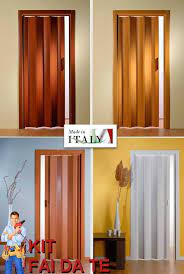 È possibile realizzare queste porte a soffietto in diversi colori neutri, classici e moderni (lisci o 3d) e personalizzarle con vetrini decorativi trasparenti. Kit Fai Da Te Per Porta A Soffietto Gran Risparmio Vari Colori E Misure Ebay