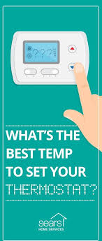 Do You Know The Best Temp To Set Your Thermostat Sears Home Services Has The Answer To Keep You Cool Check Sears Home Improvement Thermostat Hvac Maintenance