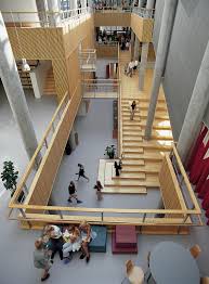 School Education Architecture Atrium Design School Interior