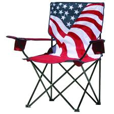 Quik Chair American Flag Pattern Folding Patio Quad Chair Camping Chairs Folding Chair Folding Armchair