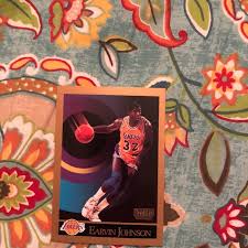 En 1990, johnson y earl graves sr. Accessories Magic Johnson 199 Skybox Nba Card Poshmark