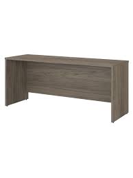 The credenza desk or a table trend started in the 14th century in italy, where people use it as a desk or a rough table. Bush Office 500 Credenza Hickory Standard Office Depot