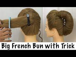 Big French Bun Hairstyle New Trick French Roll French Twist Hairstyle Hairstyles Youtube French Roll Hairstyle Roll Hairstyle French Twist Hair