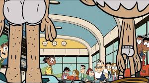 Shirtless Drawn Cartoon Boys & Men: Lincoln & Lynn Loud Sr. in Briefs