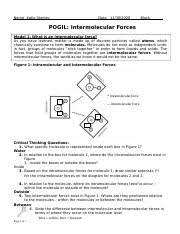 Type of intermolecular force present in hf. Inter Intra Molecular Forces Key Pdf Intermolecular Forces In Addition To Being Caused By Bonding Actually Exist Within The Bonds Only Polar Species Course Hero
